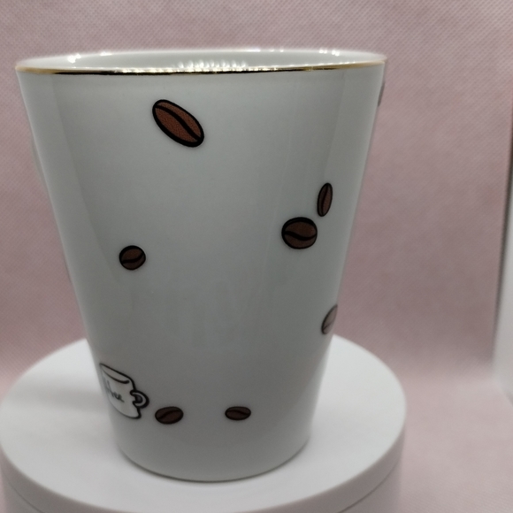 Boss Babe Fuel handmade UV DTF 10oz mug Porcelain with gold trim. - Picture 4 of 8